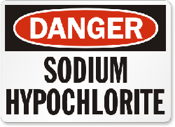 pumping sodium hypochlorite