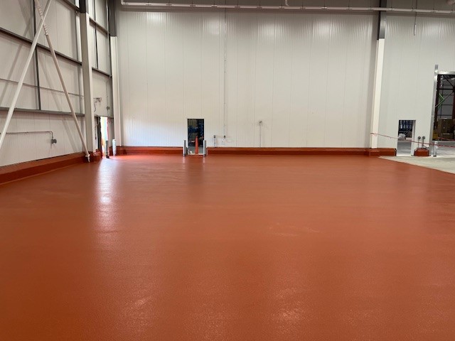 Large room with Sika Urethane Cement Flooring