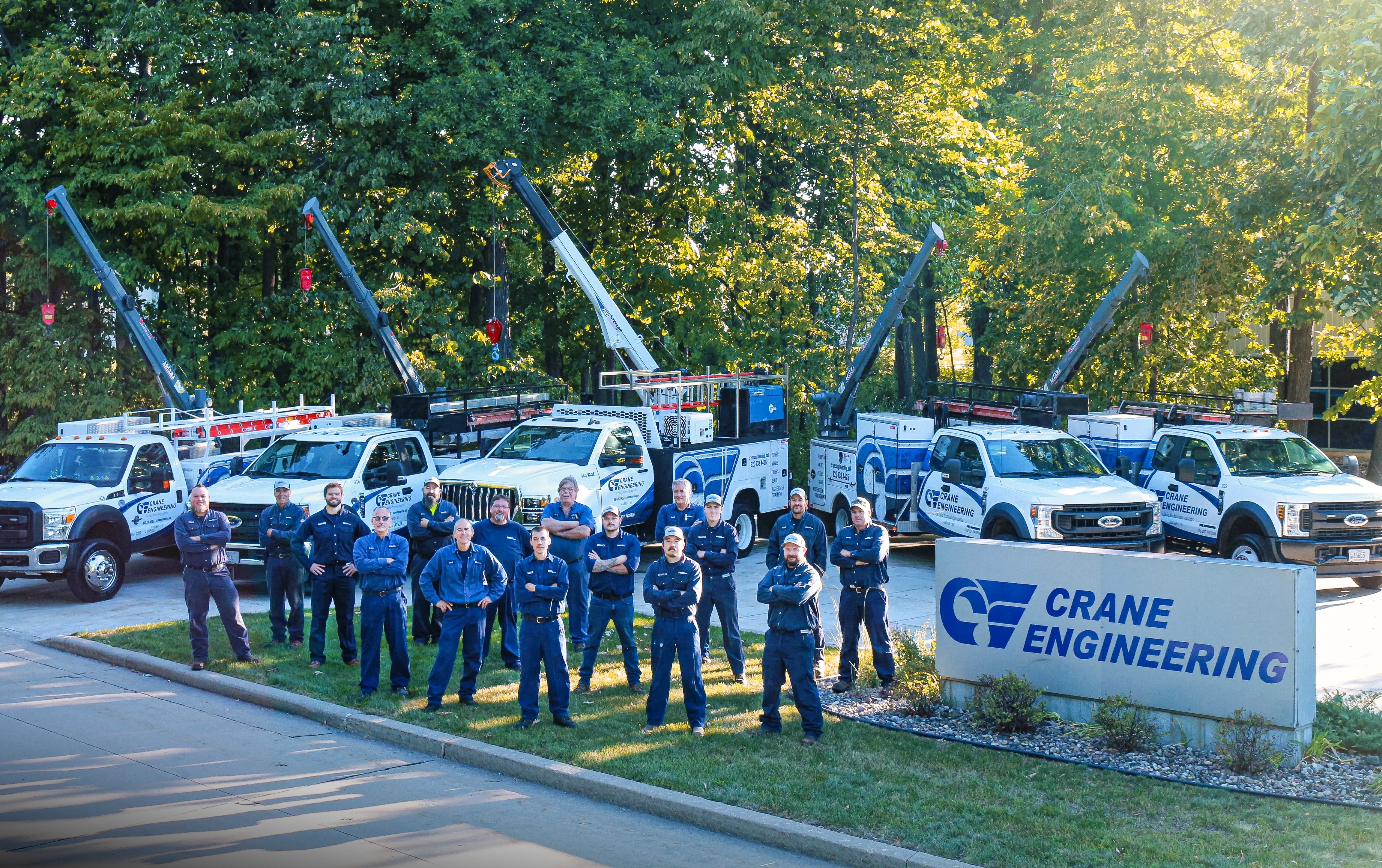 Crane Engineering service team