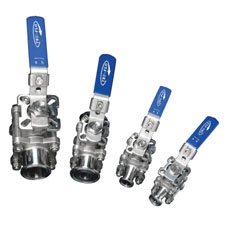 Tru-Flo Direct Mount Sanitary Ball Valves